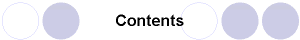 Contents