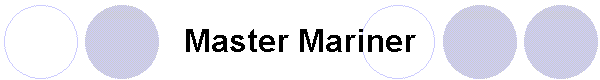 Master Mariner